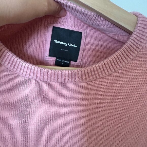 Barney Cools Motel Pink Cools Knit Sweater S - Picture 5 of 7